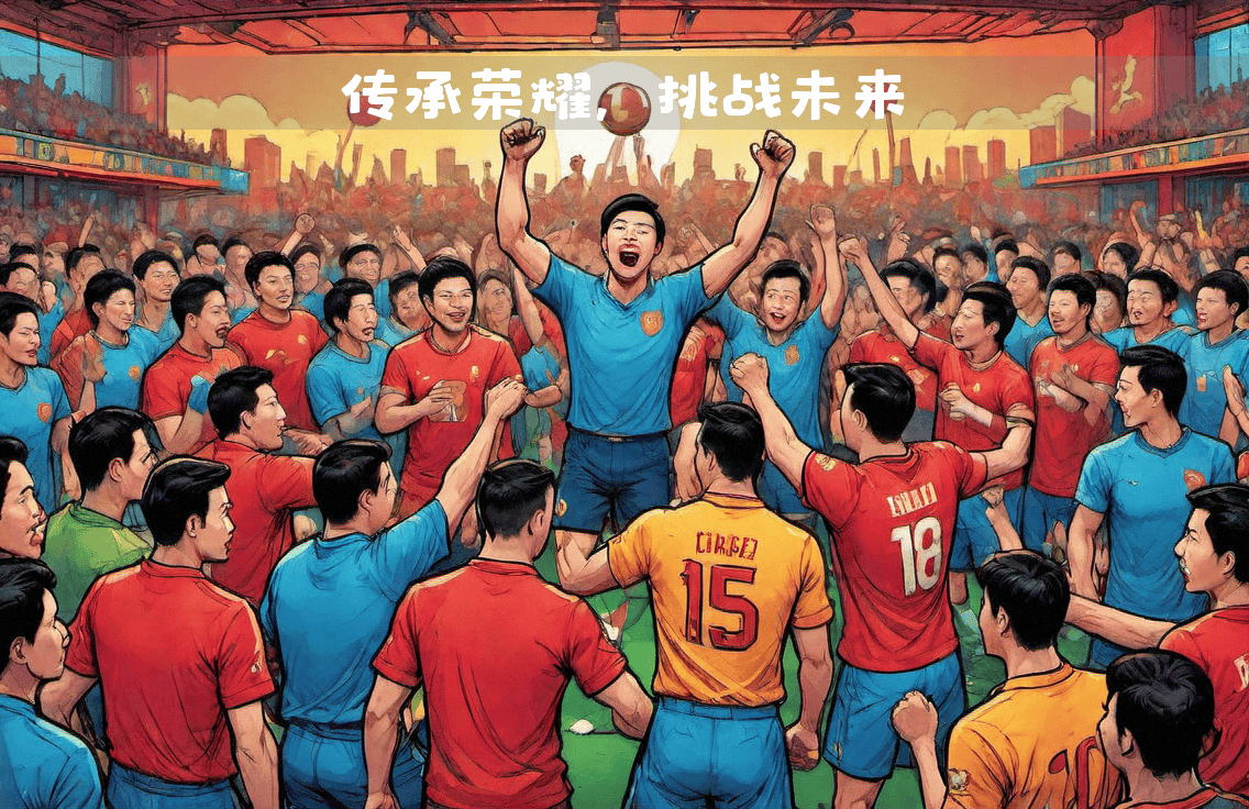 足球场上激战连连，球员们奋力拼搏