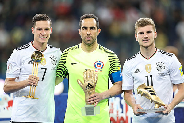 包含智利队夺得冠军，欧预赛备受瞩目的词条