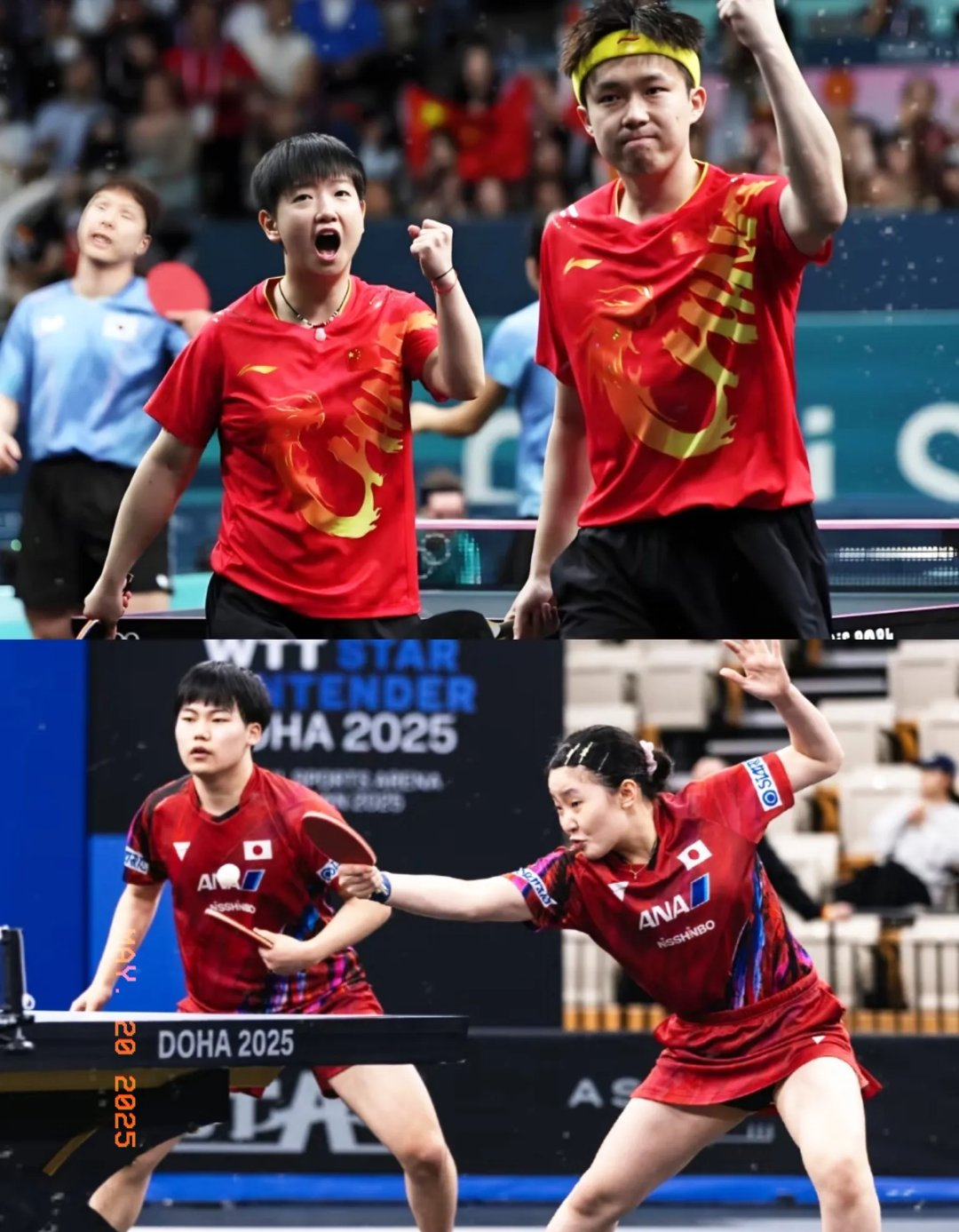 关于韩国乒乓球队鏖战日本乒乓球队，奥恰洛夫高光表现的信息